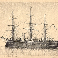 1870 - Fregata corazzata 'Palestro'